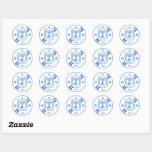 Elegant Israel Stickers & Israeli Flag / Labels<br><div class="desc">Stickers / Envelope Seals: Elegant Israel design & Israeli flag with Hebrew personalised text / name - love my country,  modern wedding seals,  bar mitzvah party,  birthdays,  patriots / sports fans</div>