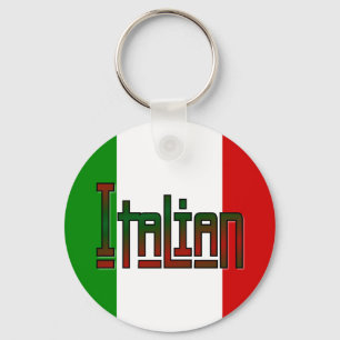 Elegant italian key ring