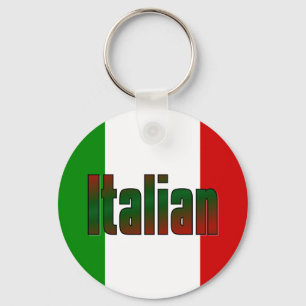 Elegant italian key ring