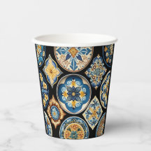 Elegant Italian Sicilian Ceramic Pattern