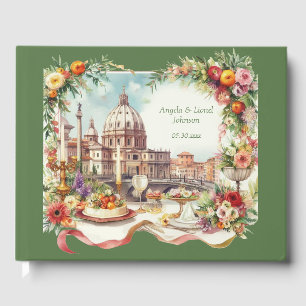 Elegant Italy, invitation to diner in Florence, Guest Book