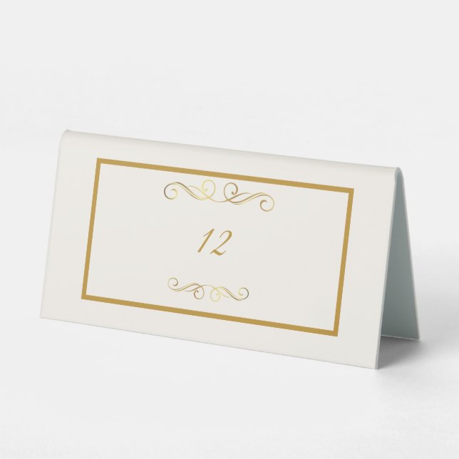 Elegant ivory and gold   (Front)