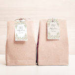 Elegant Ivory Floral Bridal Shower Gift Tags<br><div class="desc">Beautiful gentle ivory garden florals paired with elegant script for all your occasions. You can choose between different background colours. Check out our store for more items from this collection.</div>