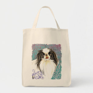 Elegant Japanese Chin Tote Bag