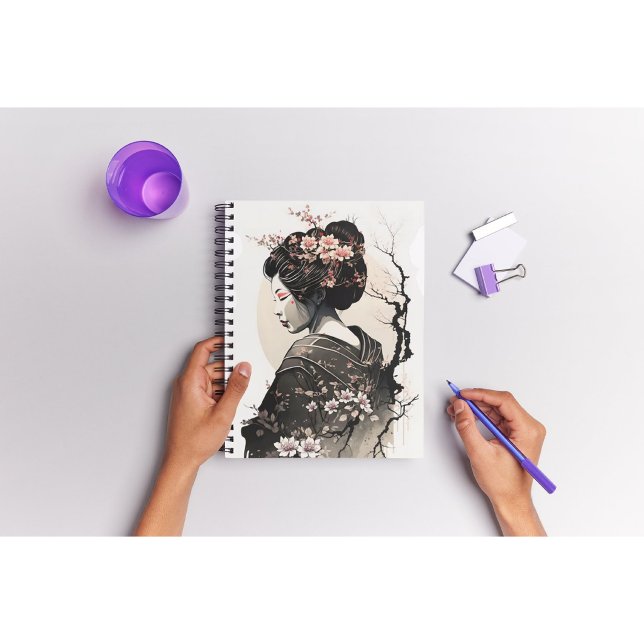 Elegant Japanese Geisha -  Notebook (Creator Uploaded)