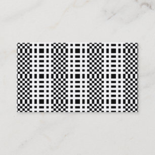 Elegant Josef Hoffman Style Vienna Secession Business Card