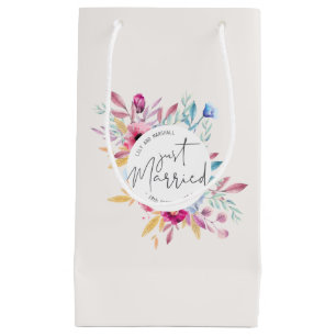 Elegant Just Married Wedding   Gift Bag