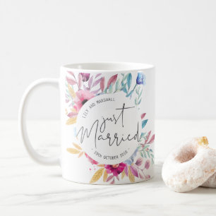 Elegant Just Married Wedding   Mug