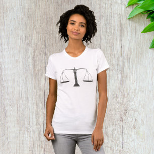 Elegant Justice Scales T-Shirt