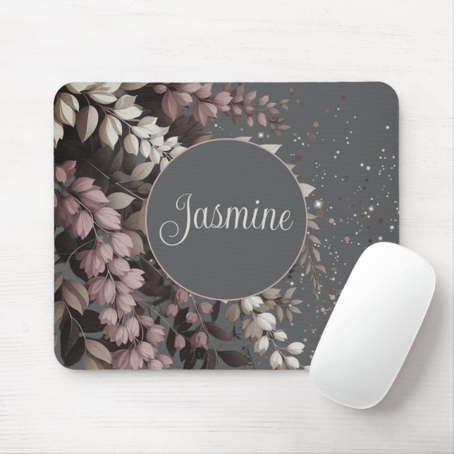 Elegant Laburnum Cascade Mouse Pad (With Mouse)