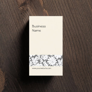Elegant Lace Business Card Template