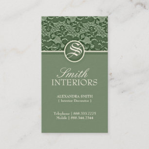 Elegant Lace Business Cards