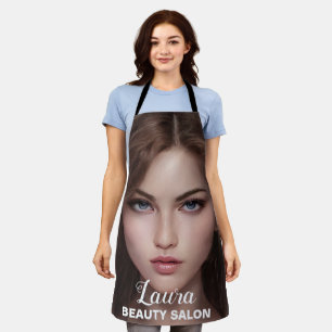 Elegant Lady Beauty Salon Apron