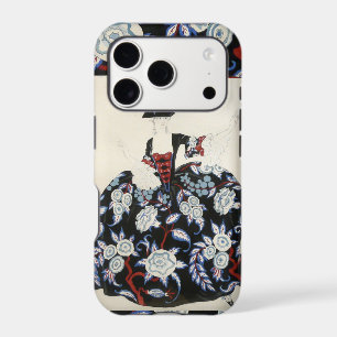 ELEGANT LADY FLORAL DRESS WITH BLACK WHITE FLOWERS
