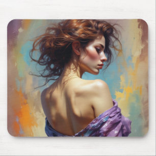 Elegant Lady Mouse Pad