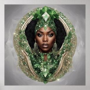 Elegant Lady- Poster