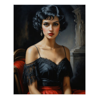 Elegant Lady Poster