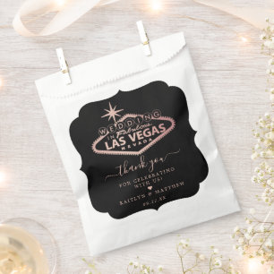 Elegant Las Vegas Destination Wedding Favour Bag