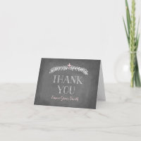Elegant Laurels Pink | Baptism Thank You