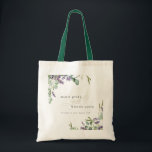 Elegant Lavender Eucalyptus Leafy Foliage Wedding  Tote Bag<br><div class="desc">If you need any further customisation please feel free to message me on yellowfebstudio@gmail.com.</div>