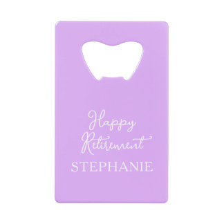 Elegant Lavender Happy Retirement Party