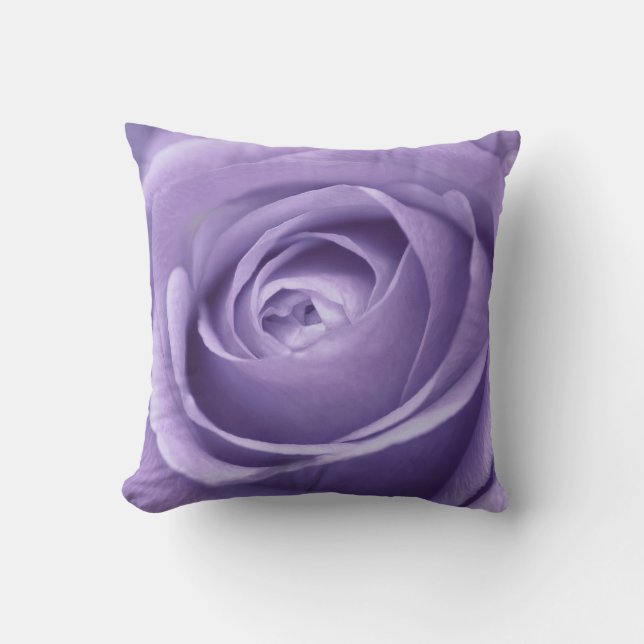 Elegant Lavender Rose Collection Cushion (Front)