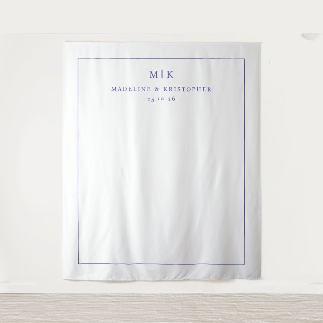 Elegant Lavender Typographic Tapestry (Front)