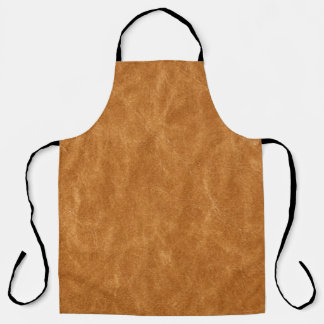 Elegant Leather Background Texture Apron