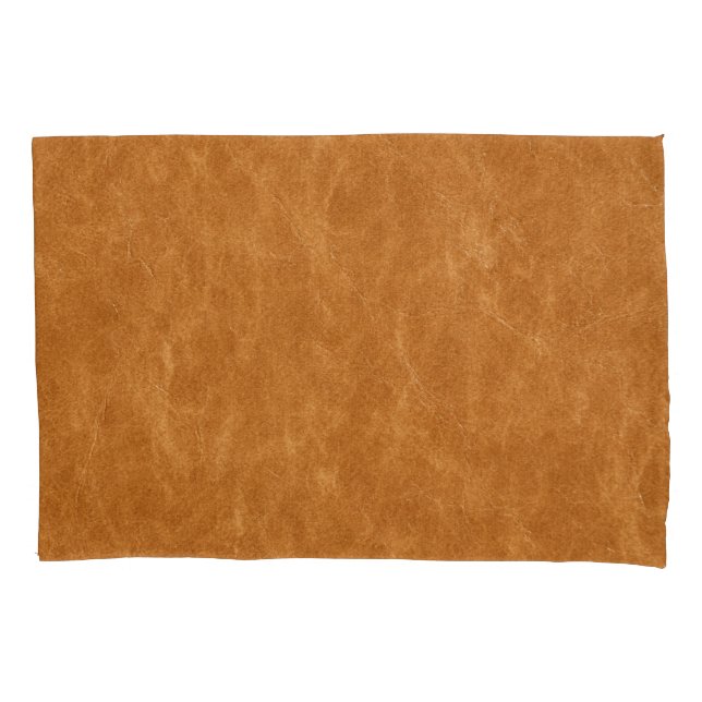 Elegant Leather Background Texture Pillowcase (Front)