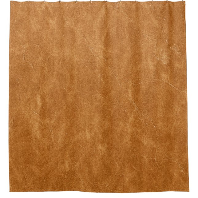Elegant Leather Background Texture Shower Curtain (Front)