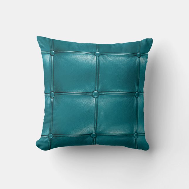 Elegant Leather Cushion (Front)