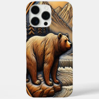 Elegant Leather-Looking Bear by River