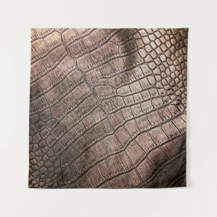 Elegant leather pattern close up. tapestry