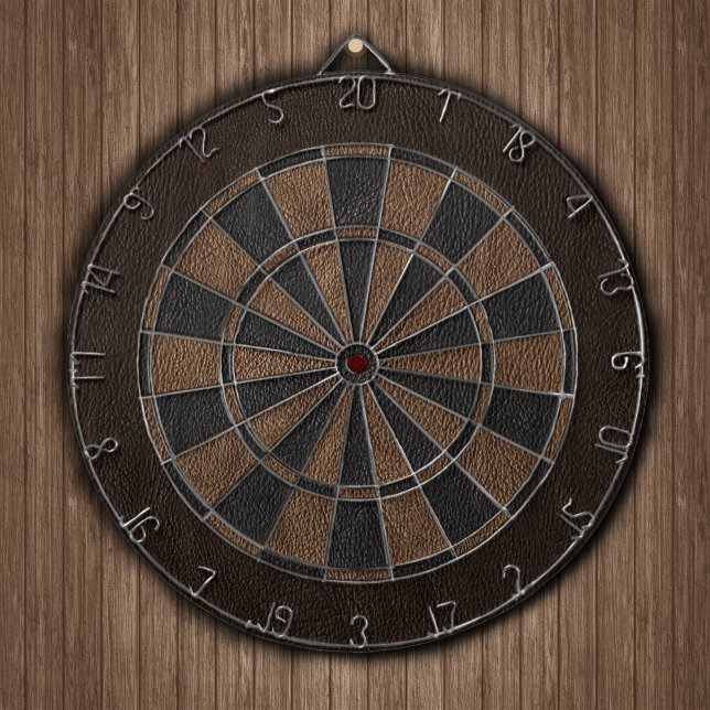 Elegant Leather Print Dartboard (Creator Uploaded)