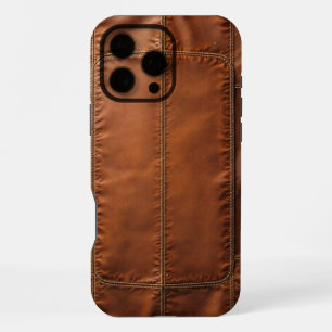 Elegant Leather Shield for iPhone 16 Pro Max Case