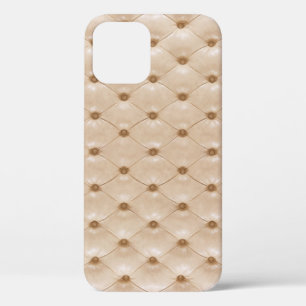 Elegant Leather Texture: Luxurious Material iPhone 12 Case