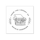 Elegant Leaves Custom From The Library Of 