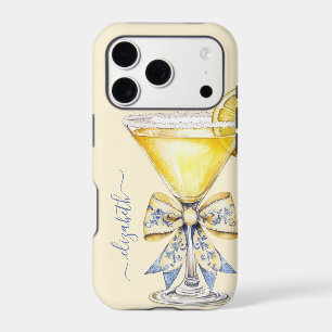 Elegant Lemon Drop Martini Monogrammed