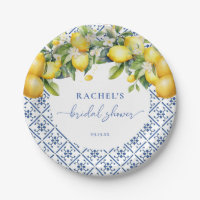 Elegant Lemon Mediterranean Bridal Shower