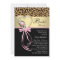 Elegant Leopard Bridal Shower Invitations