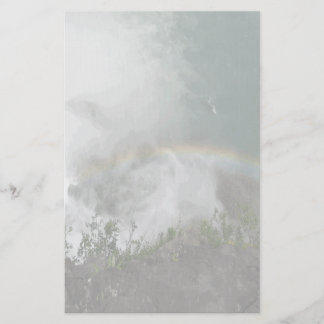 Elegant Letter Paper Stationery Rainbow Falls