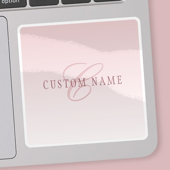 Elegant Lettering & Monogram | Rose Ombre (Creator Uploaded)