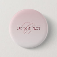 Elegant Lettering & Monogram | Rose Ombre
