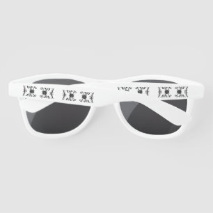 Elegant Letters of Love: A Rose Transformation Sunglasses