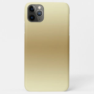 Elegant Light Gold Teal  iPhone 11 Pro Max Case