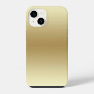 Elegant Light Gold Teal iPhone 14 / iPad case