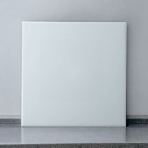 Elegant Light Grayish Blue Modern & Minimalist  Ceramic Tile