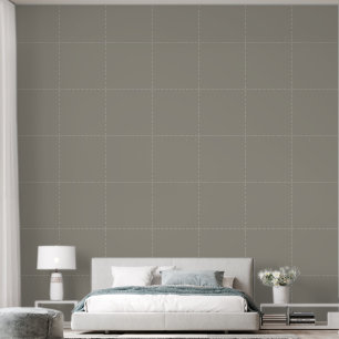 Elegant Light Grayish Brown Plain Solid Colour Wallpaper