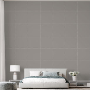 Elegant Light Grey Plain Solid Colour Bedroom Wallpaper