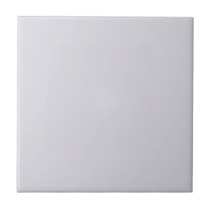 Elegant Light Lavender Solid Colour Ceramic Tile